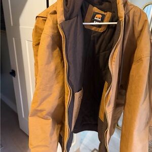 Berne Brown Workwear Duck Canvas Jacket